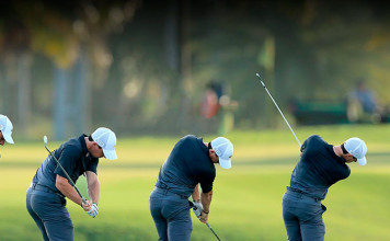 Los golpes perfectos en golf se consiguen practicando, practicando y practicando más
