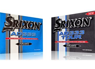 Bolas de golf Srixon AD333 y Srixon AD333 Tour