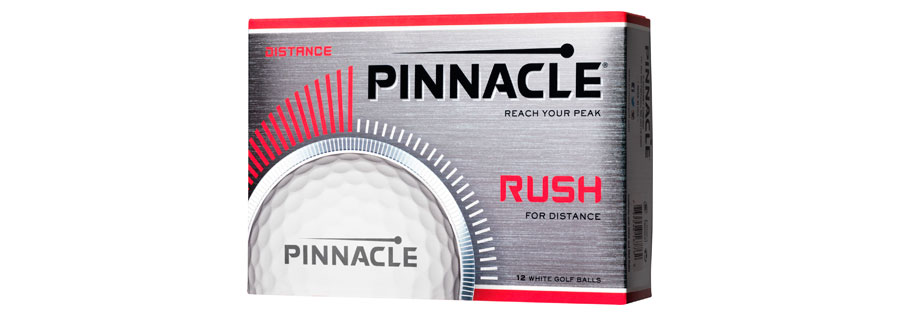 Pelotas de golf Pinnacle Soft y Pinnacle Rush