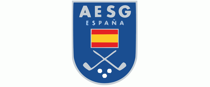 Logotipo de la Asociación Española de Seniors de Golf (AESGOLF)