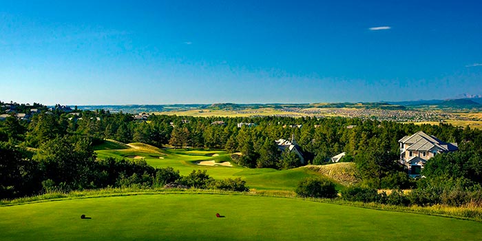 Campo de golf The Ridge en Castle Pines North - Denver - Colorado