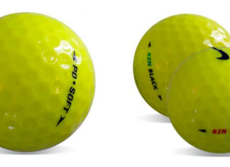 Bolas de golf Nike amarillas