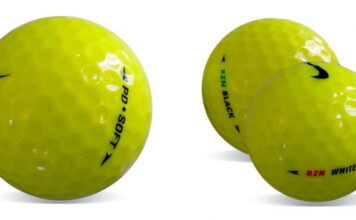 Bolas Nike amarillas Bolas de golf Nike amarillas