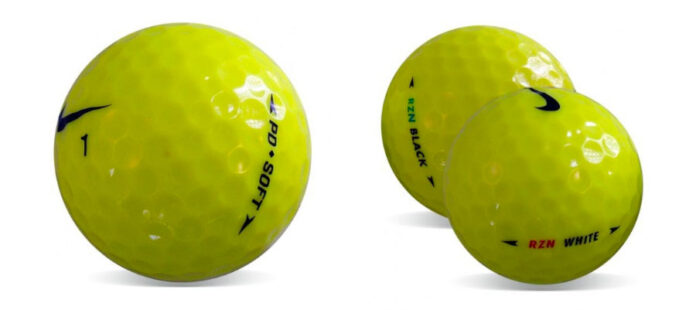 Bolas de golf Nike amarillas
