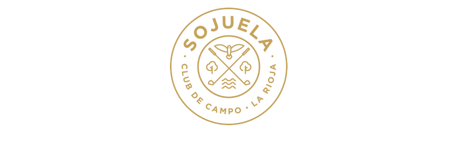 Isologotipo escudo Club de Golf Sojuela → Logroño