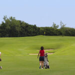 Vista del campo de golf Real Sociedad de Neguri