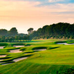 Preciosa vista del Real Club de Golf El Prat